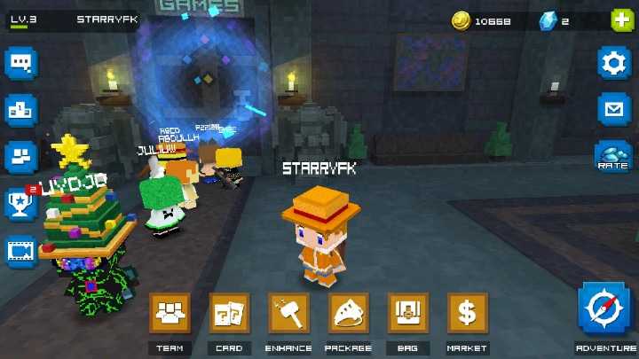 天天嘉年华_不错的手游,和玩minecraft的小游戏服务器