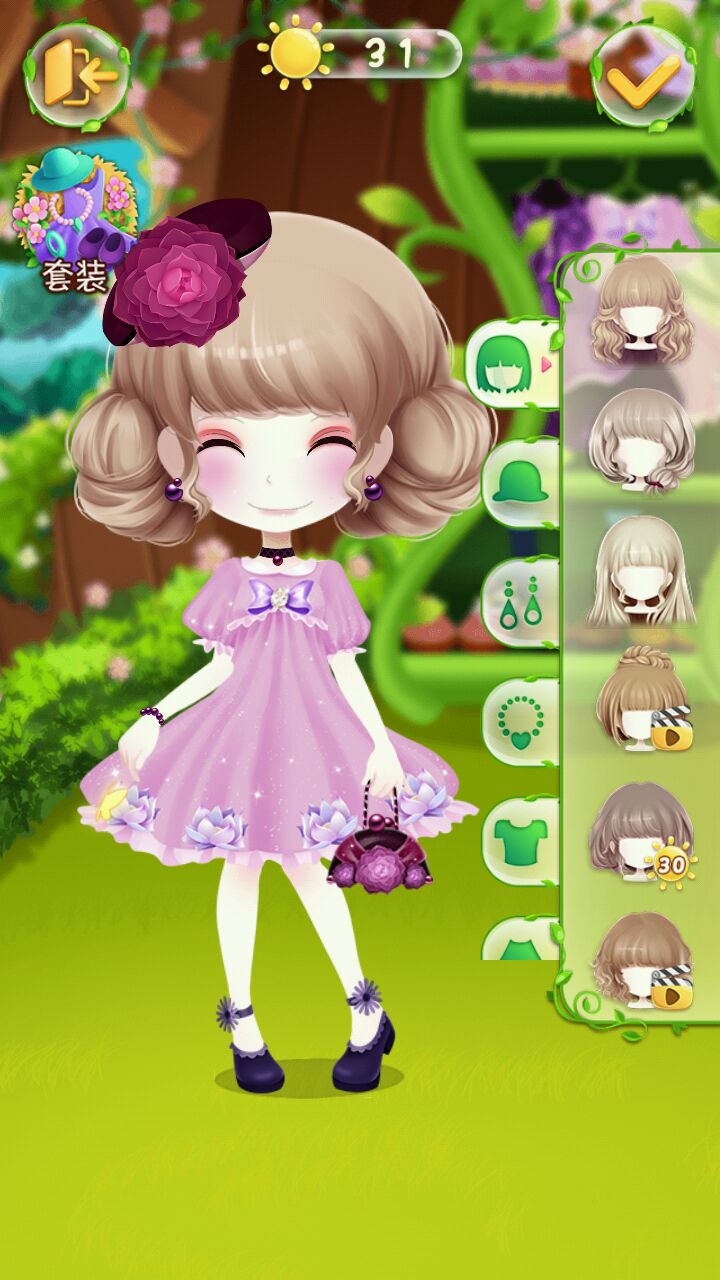 花花姑娘之美妆奇缘_隐藏套装_安卓应用游戏下载- app