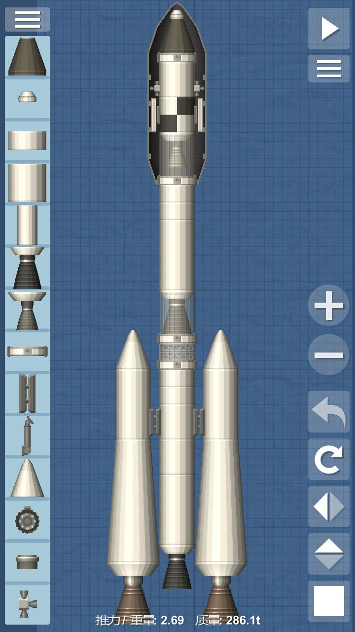 航天模拟器_仿推进联盟号的火箭:图纸_安卓应用游戏