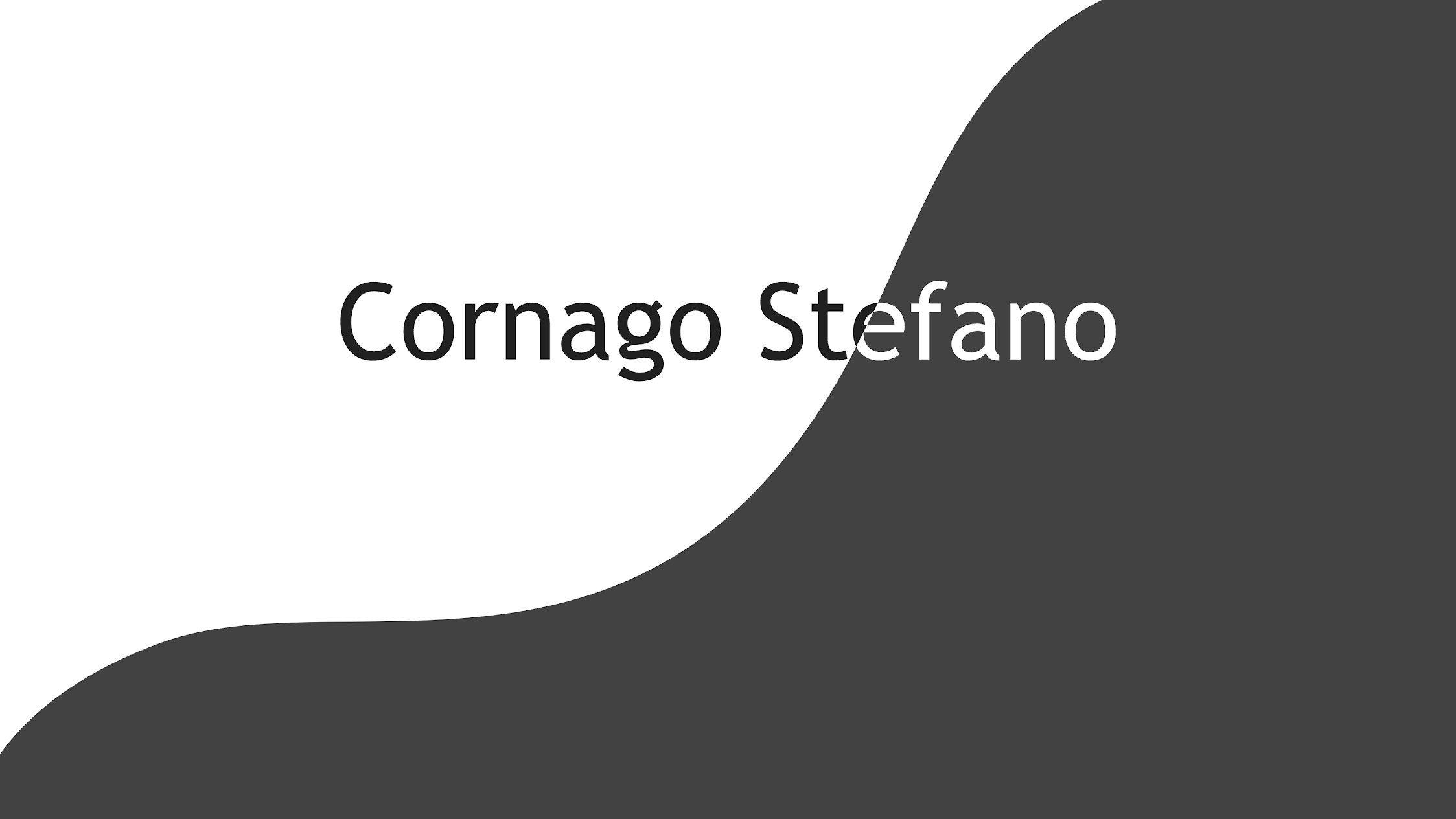 Cornago Stefano